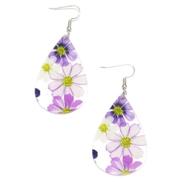The Wild Clover Jewelry - 1 LEFT!! JULIAN FLORAL DROP EARRINGS